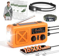 Emergency Radio Hand Crank Solar - High-Capacity NOAA Weather Radio