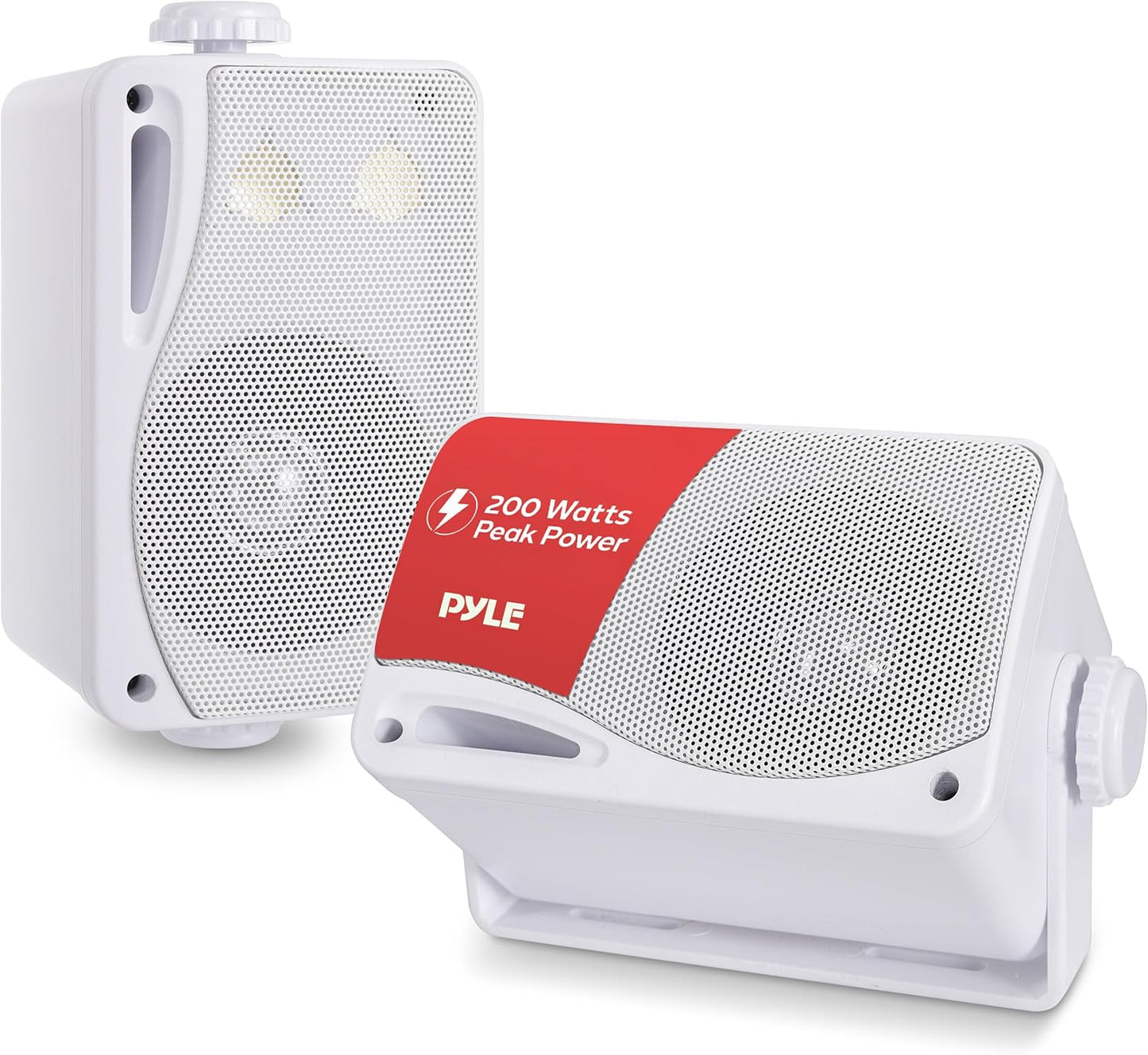 Pyle 3-Way Indoor & Outdoor Box Speaker System for Clear Sound