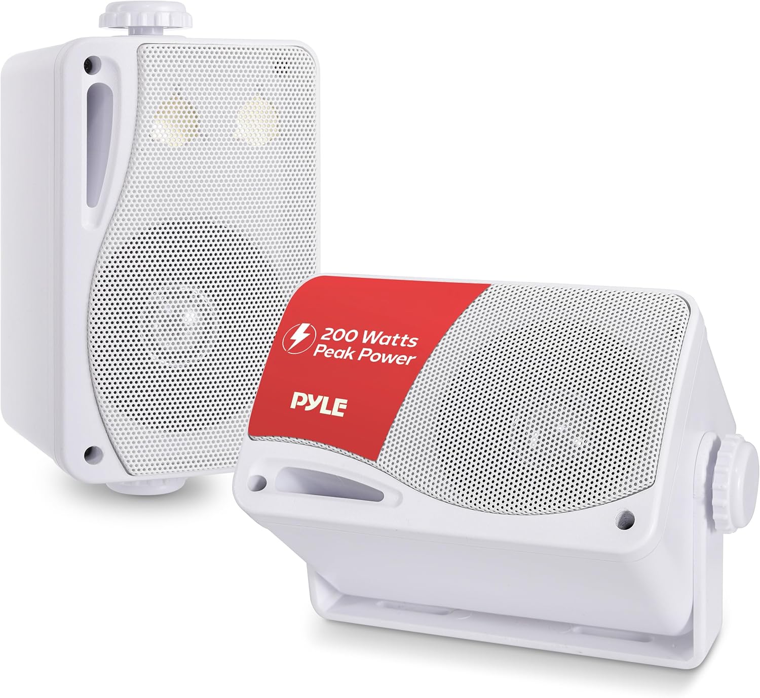 Pyle 3-Way Indoor & Outdoor Box Speaker System for Clear Sound