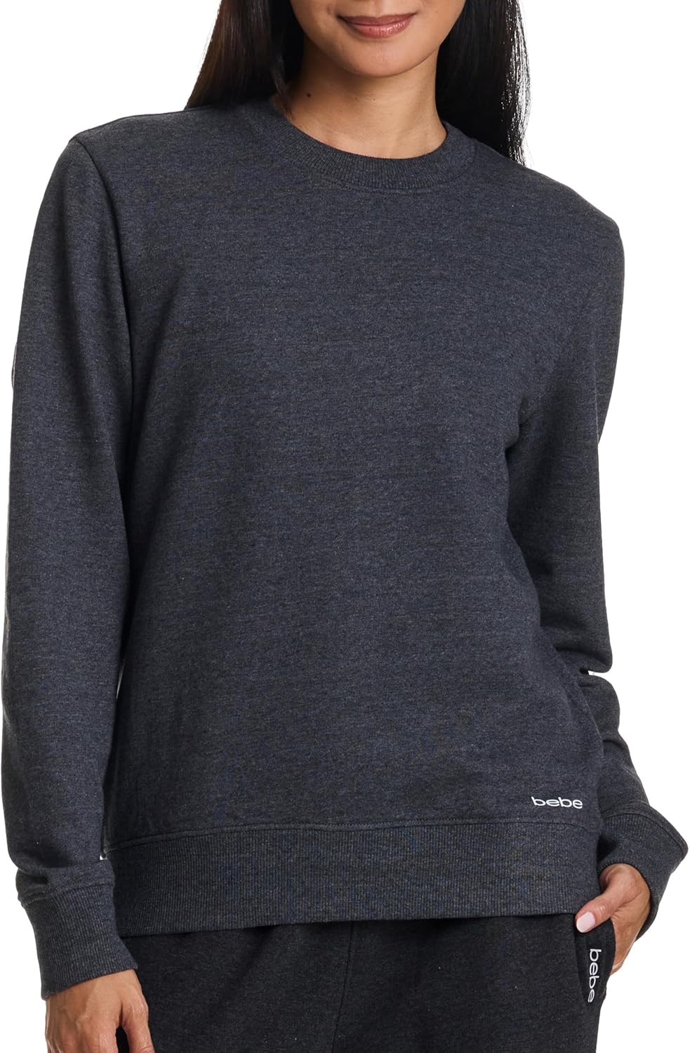 bebe French Terry Sweatshirt: Cozy Loungewear