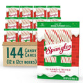Spangler Red and White Christmas Candy Canes - Bulk Peppermint Sticks