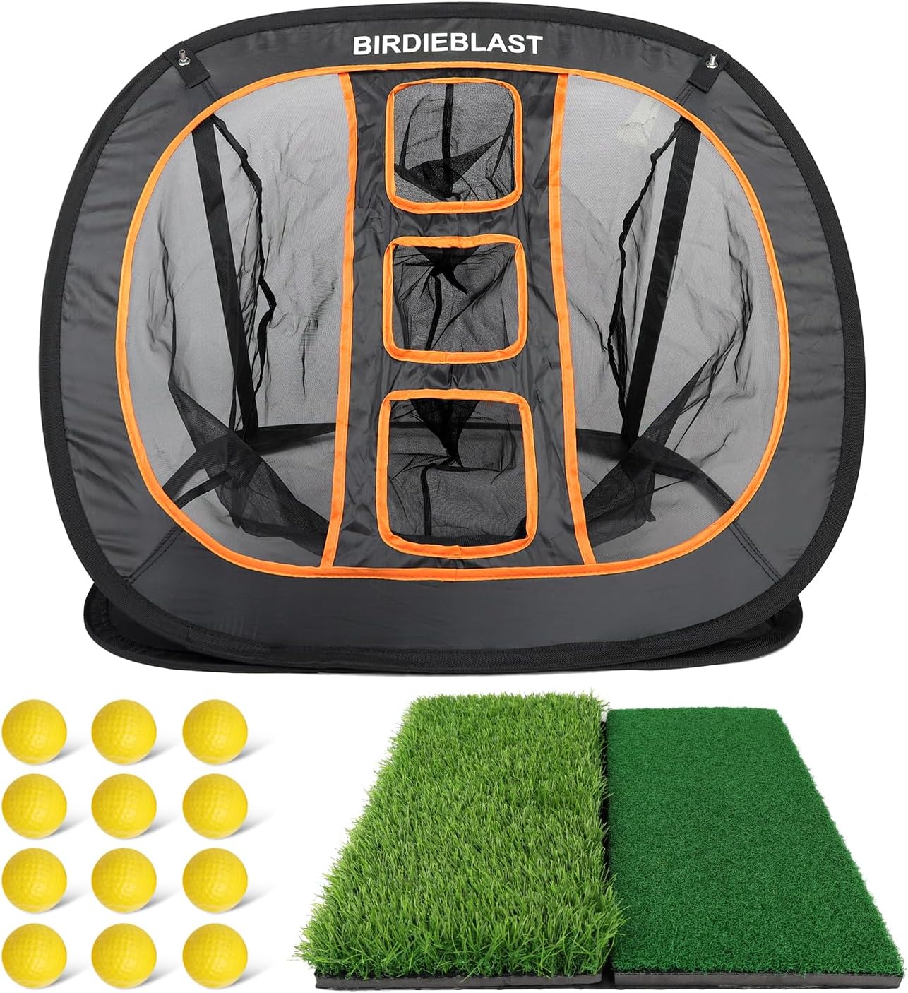 BIRDIEBLAST Golf Chipping Set - Perfect Your Chip Shots!