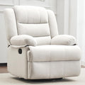Comfort Plus Swivel Rocker Recliner Chair - Beige