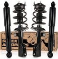 Front + Rear Complete Struts Assembly 172518 349125 - Complete 4PCS