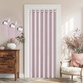 100% Blackout Door Curtains for Closets Without Doors - 80 in Panel