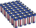 CR123A 1500mAh 3V Lithium Battery 40 Pack - High Performance
