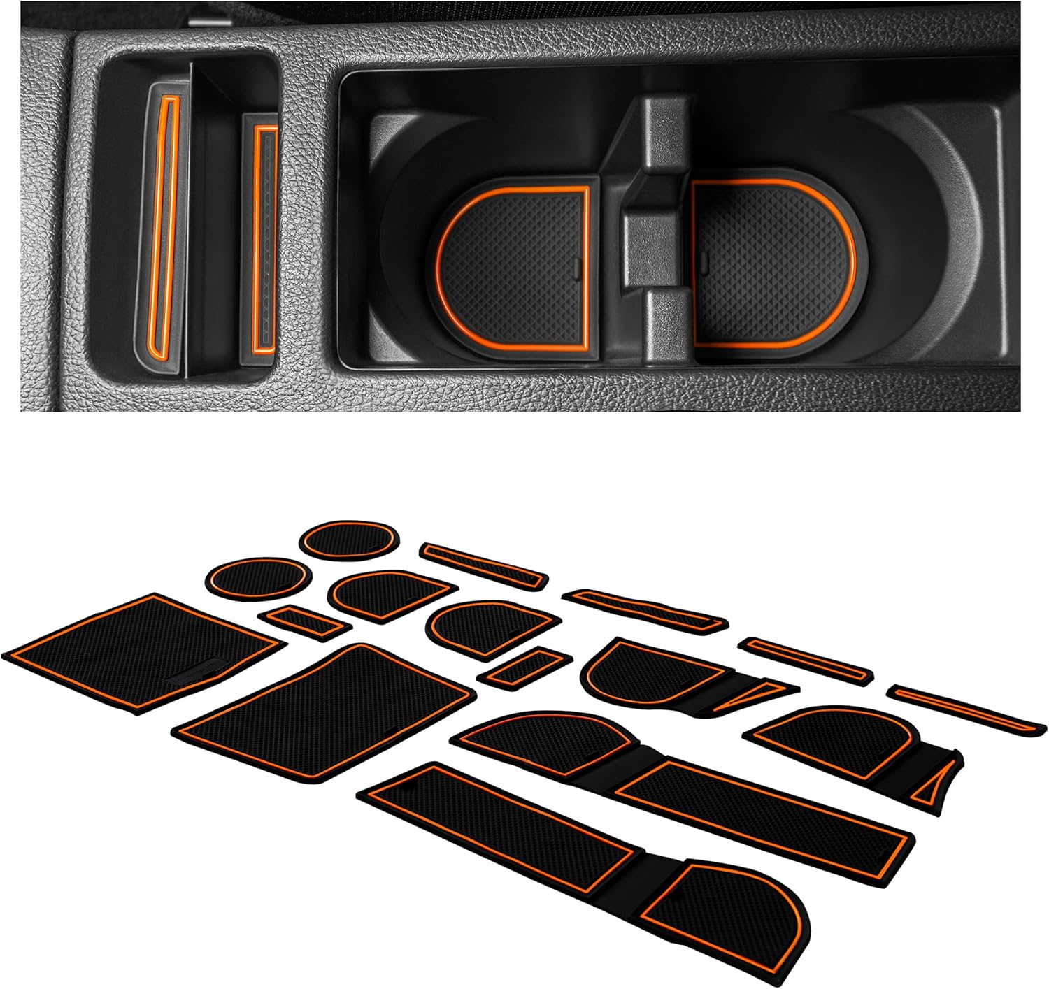 Custom Non-Slip Cup Holder Inserts for Subaru Crosstrek & Impreza