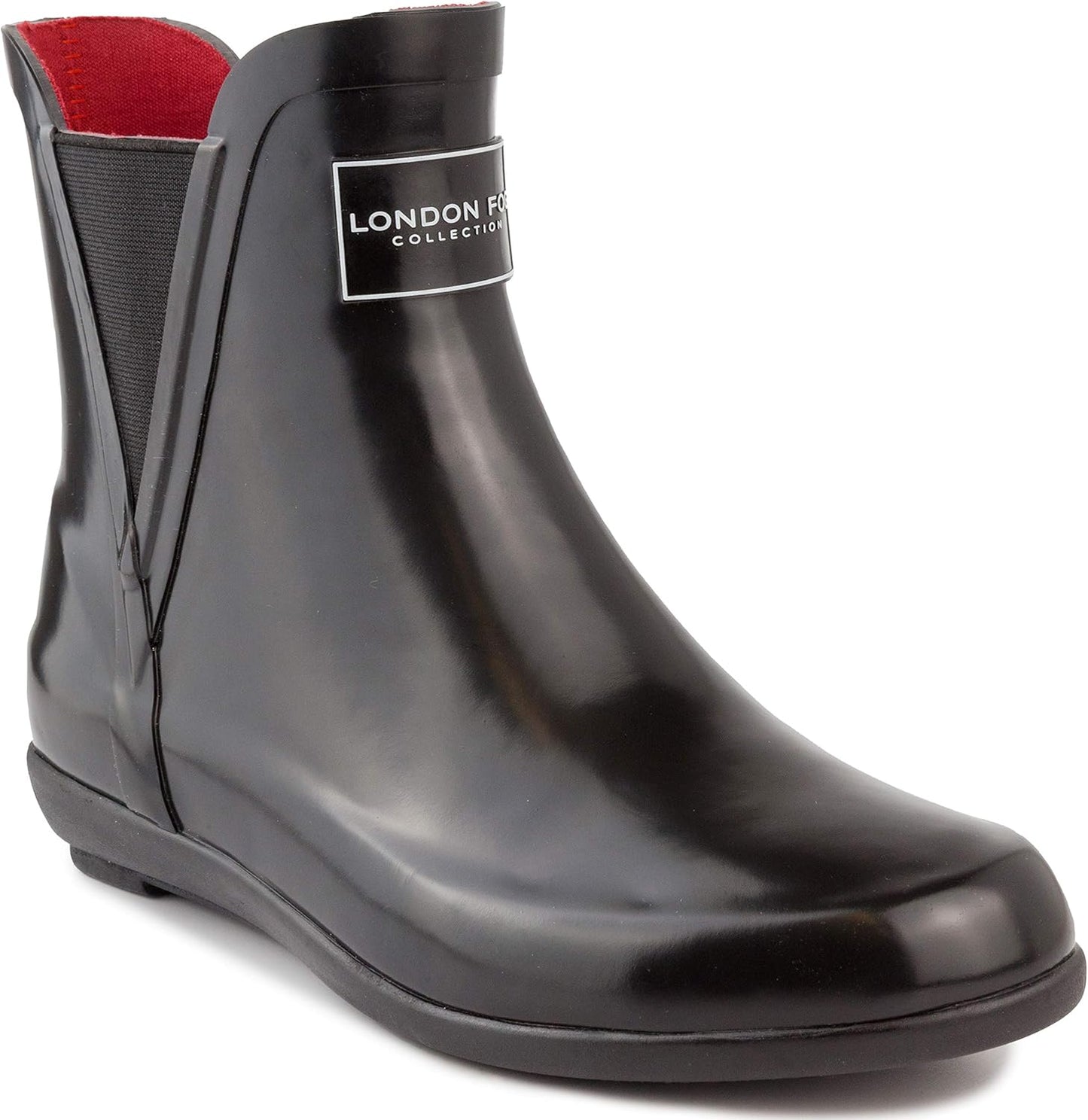 LONDON FOG womens Piccadilly Pull-On Bootie with Rubber Sole