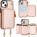 Bocasal MagSafe Crossbody Wallet Case for iPhone 14 / 13 - RFID Secure