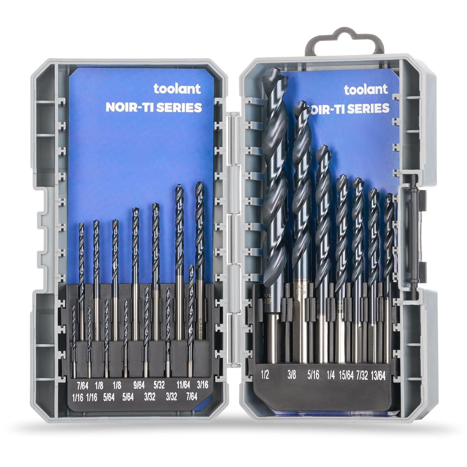 toolant Cobalt Drill Bit Set for Metal and Steel - 21pcs