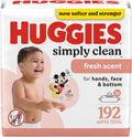 Huggies Simply Clean Fresh Scent Baby Wipes - Soft & Hypoallergenic