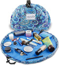 Lay-n-Go Cosmo Drawstring Cosmetic & Makeup Bag Organizer - Travel