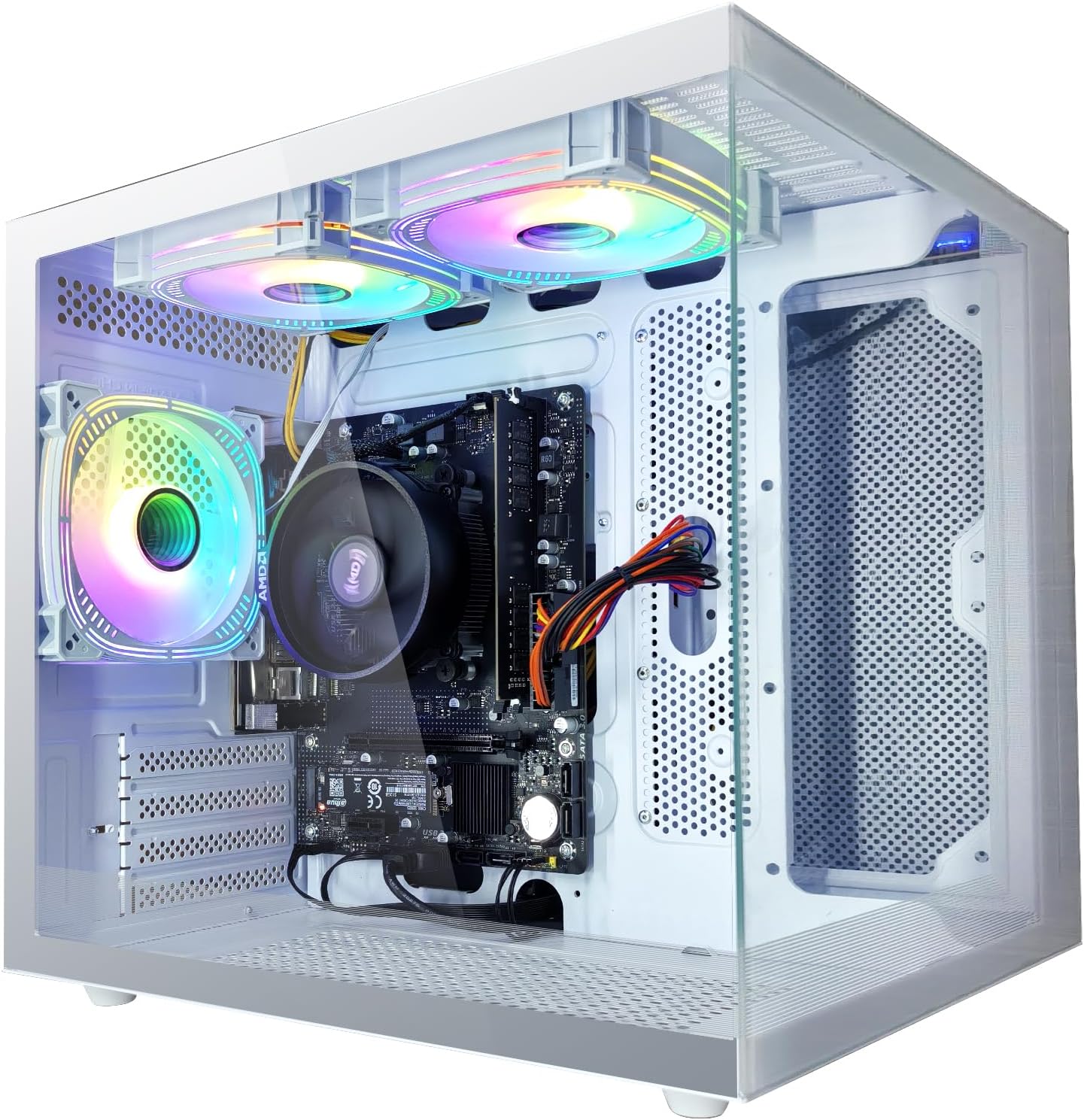 Gaming Desktop Computer with AMD Ryzen 7 5700G and 16GB RAM