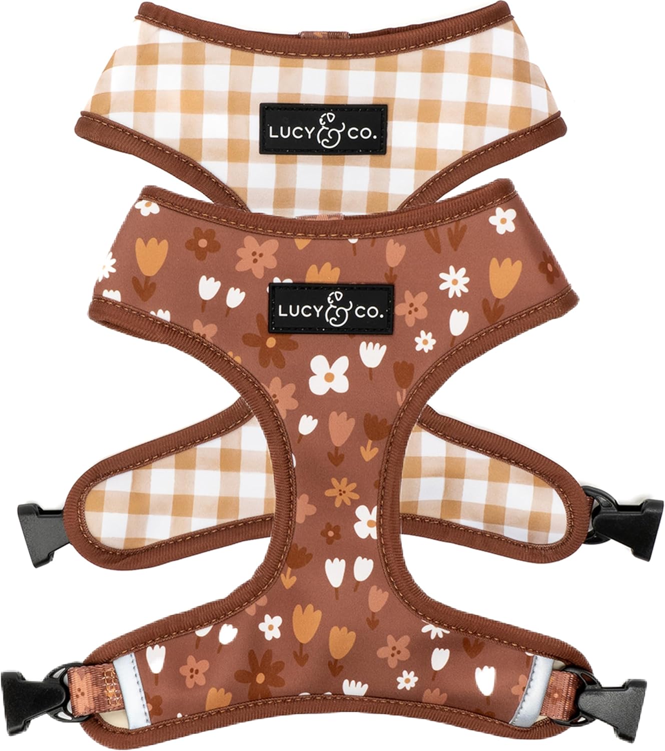 Cute Reversible Dog Harness for All Breeds - Stylish & Durable