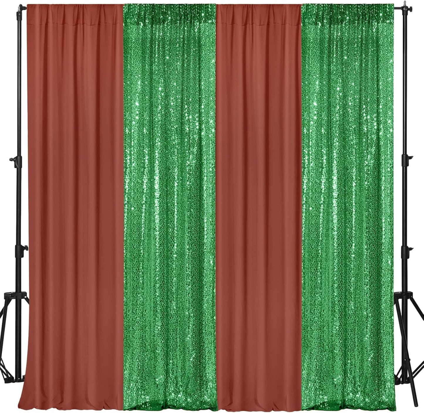 4 Panels Backdrop Curtains for Stunning Party Decorations