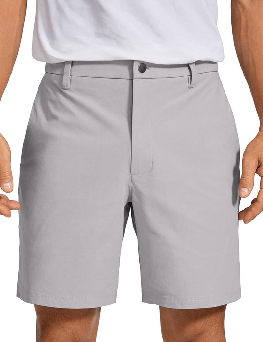 CRZ YOGA Men's All Day Comfy Golf Shorts for Casual Wear