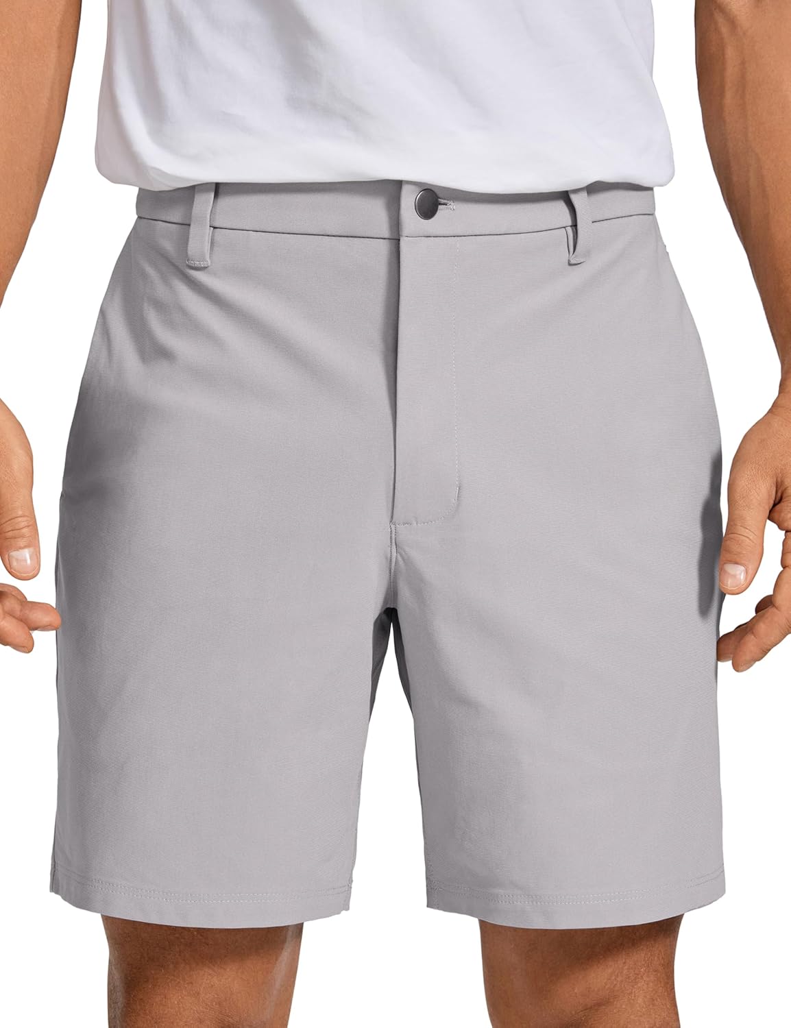 CRZ YOGA Men's All Day Comfy Golf Shorts for Casual Wear