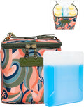 Cold Gold Breastmilk Cooler Bag Groovy - Insulated Milk Storage