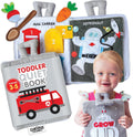 Curious Columbus Quiet Book for Toddlers - Fun Travel Toy
