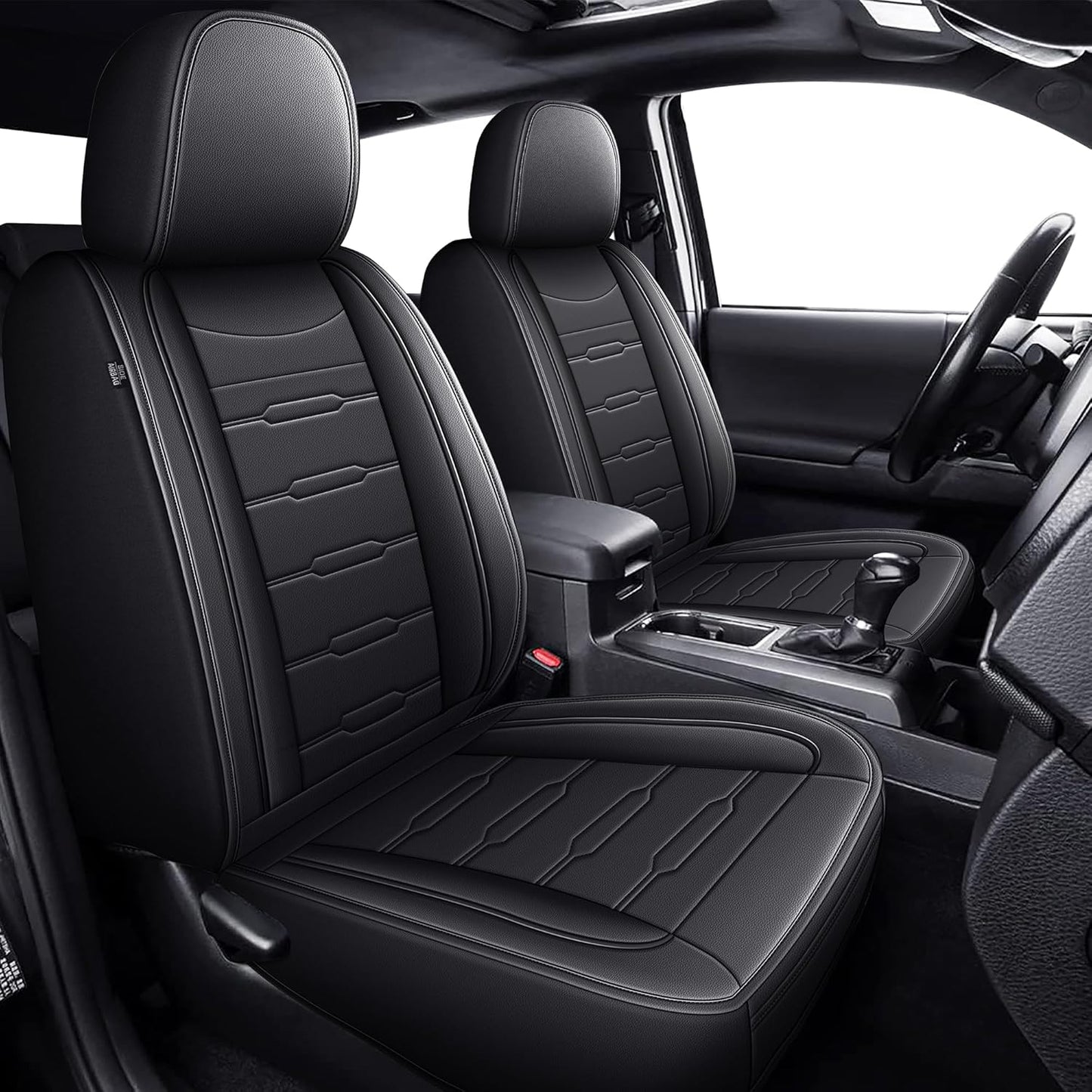 Custom Fit Faux Leather Seat Covers for Toyota Tacoma 2024-2025