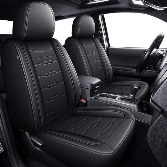 Custom Fit Faux Leather Seat Covers for Toyota Tacoma 2024-2025