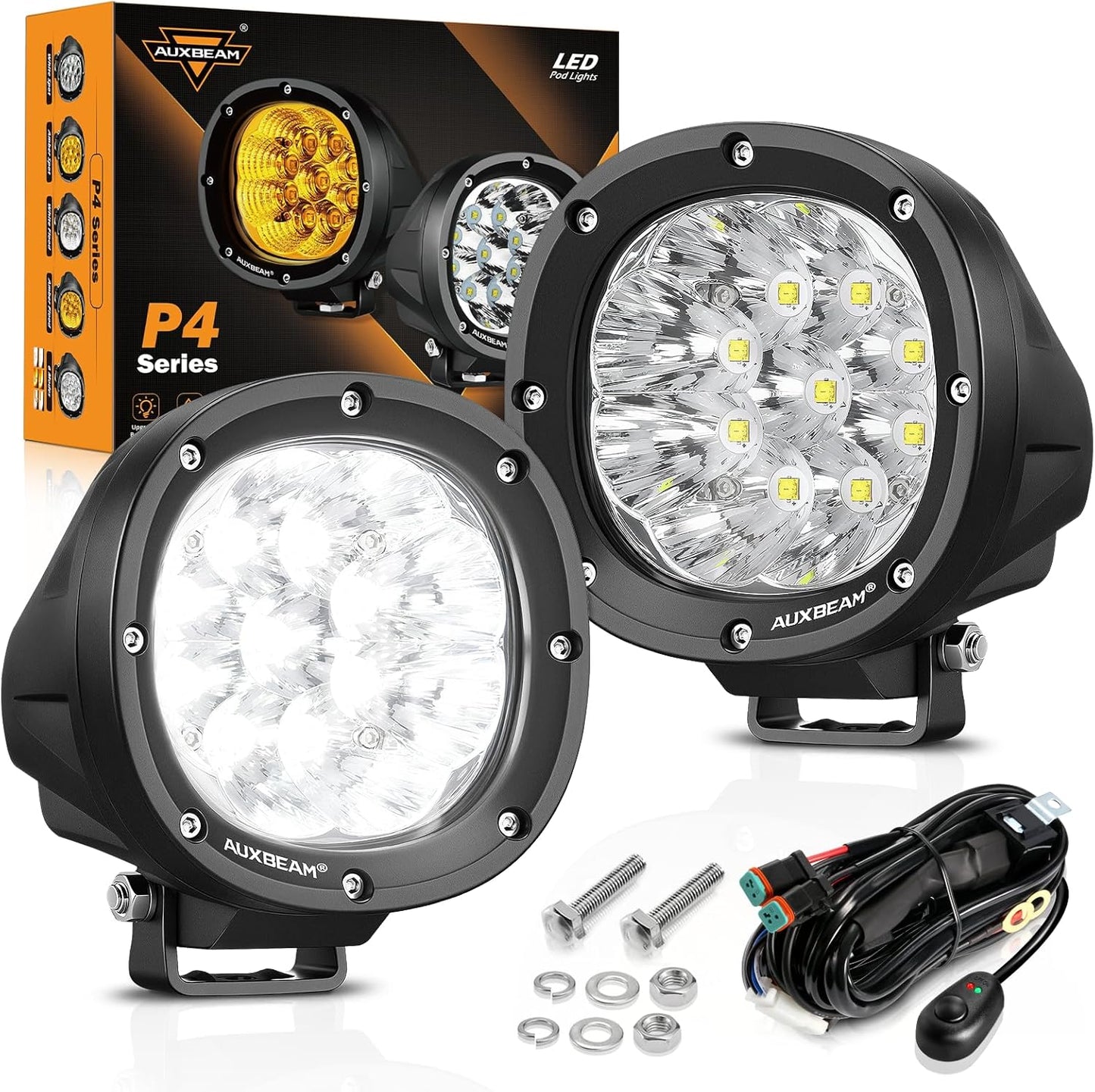 4 Inch LED Offroad Lights with Superior Beam Performance