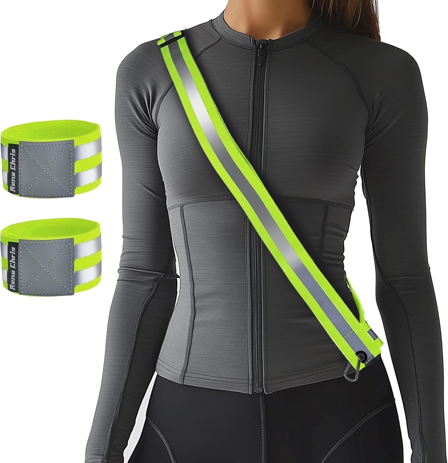Night Time Safety Belt Set for Runners
