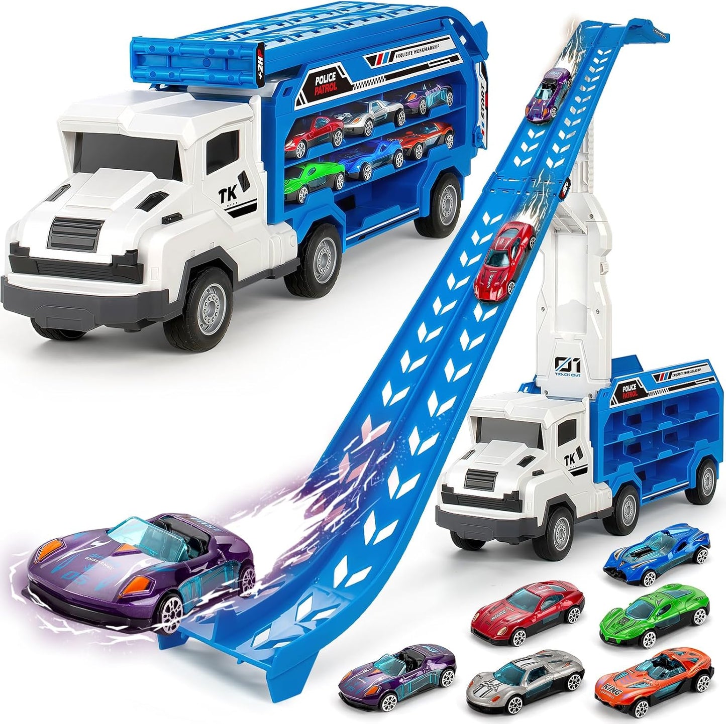 BainGesk Truck Car Toys for 3 to 6 Year Old Boys and Girls