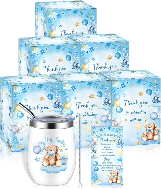 Hoolerry 6 Set Baby Shower Game Prizes with Insulated Tumblers