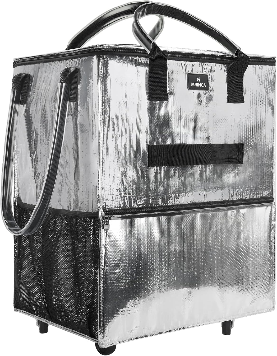 Reusable Grocery Bag with Wheels for Effortless Shopping Trips