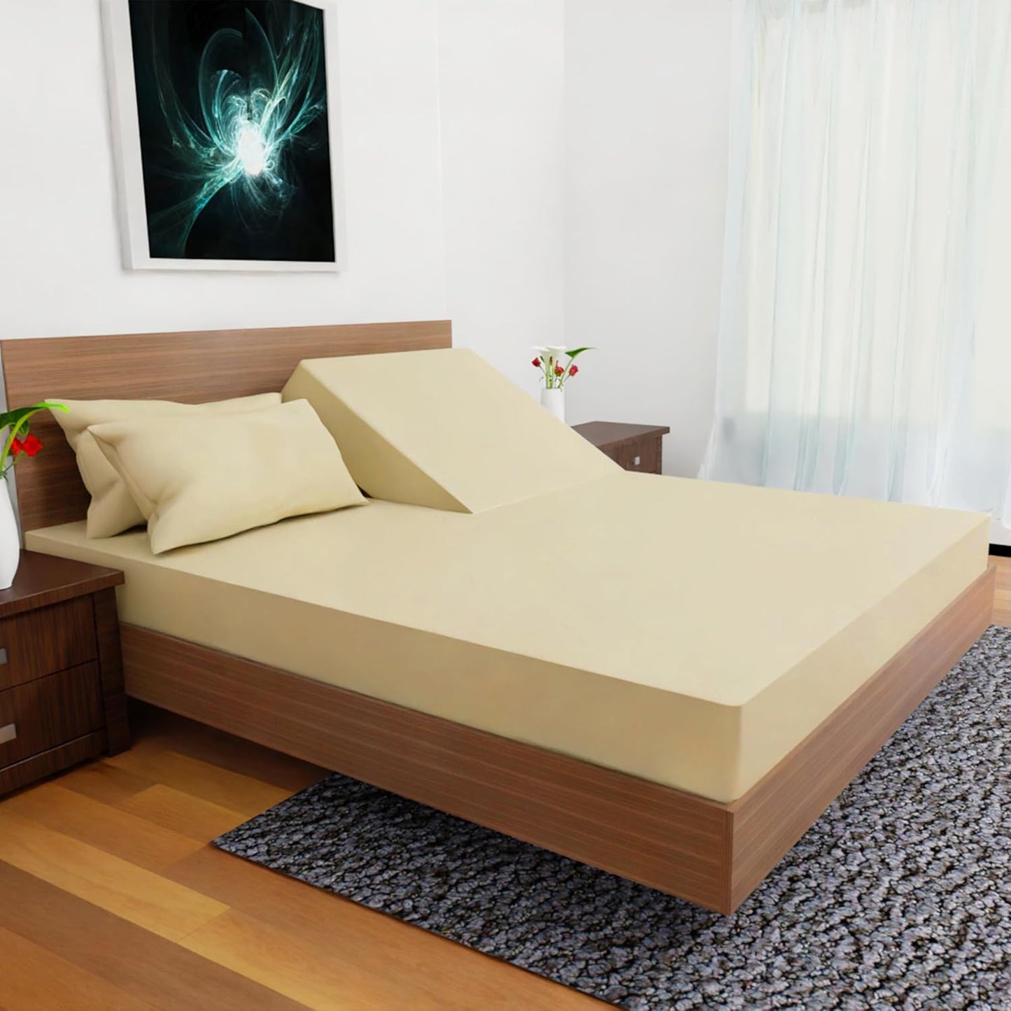 Top Split Flex Head King Size Sheet Set - Ultra-Soft Comfort