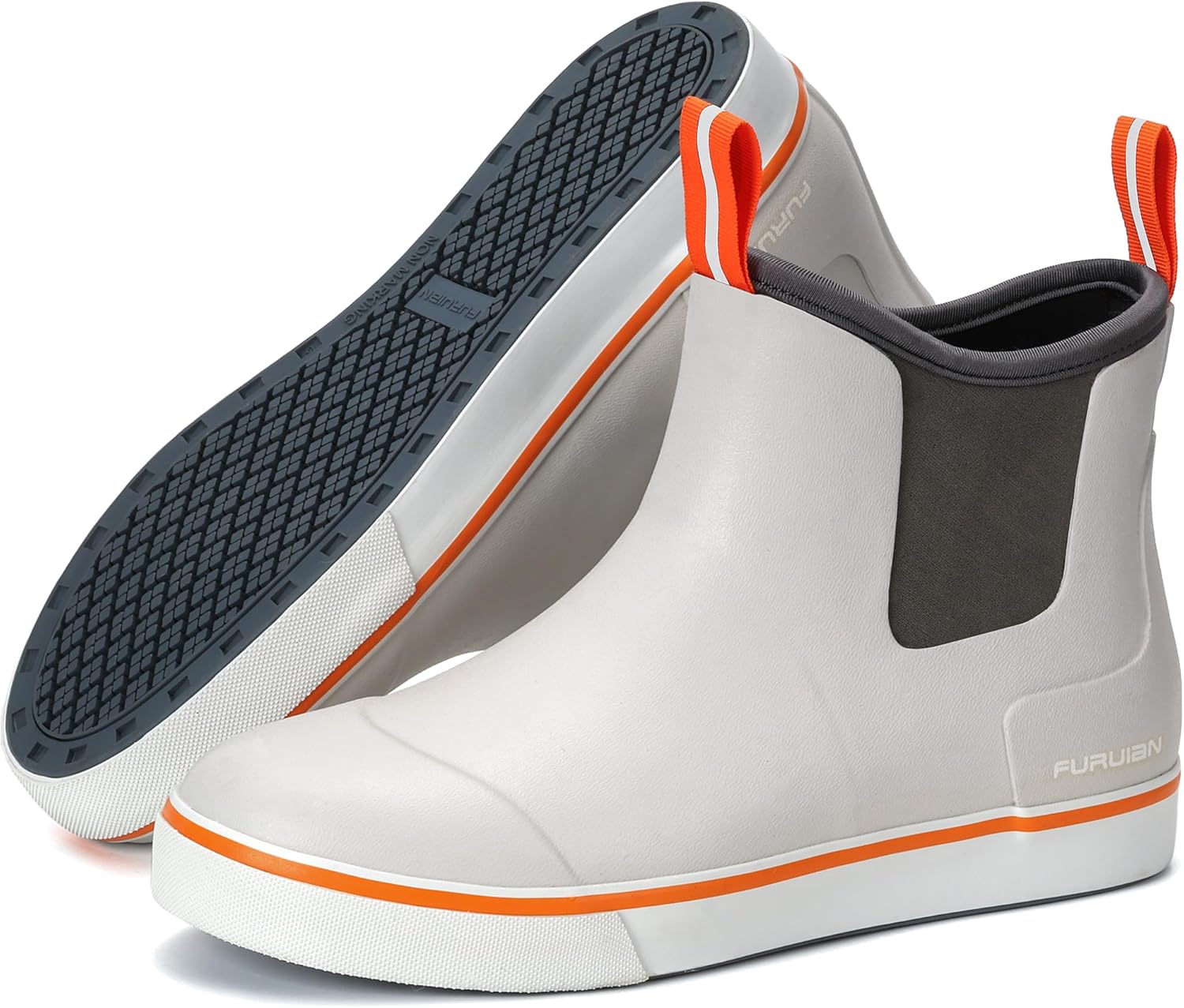 Women's Deck Boots Waterproof Slip-Resistant Fishing Shoes