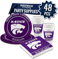 Kansas State Wildcats Party Supplies 48 Piece Set - Team-Themed