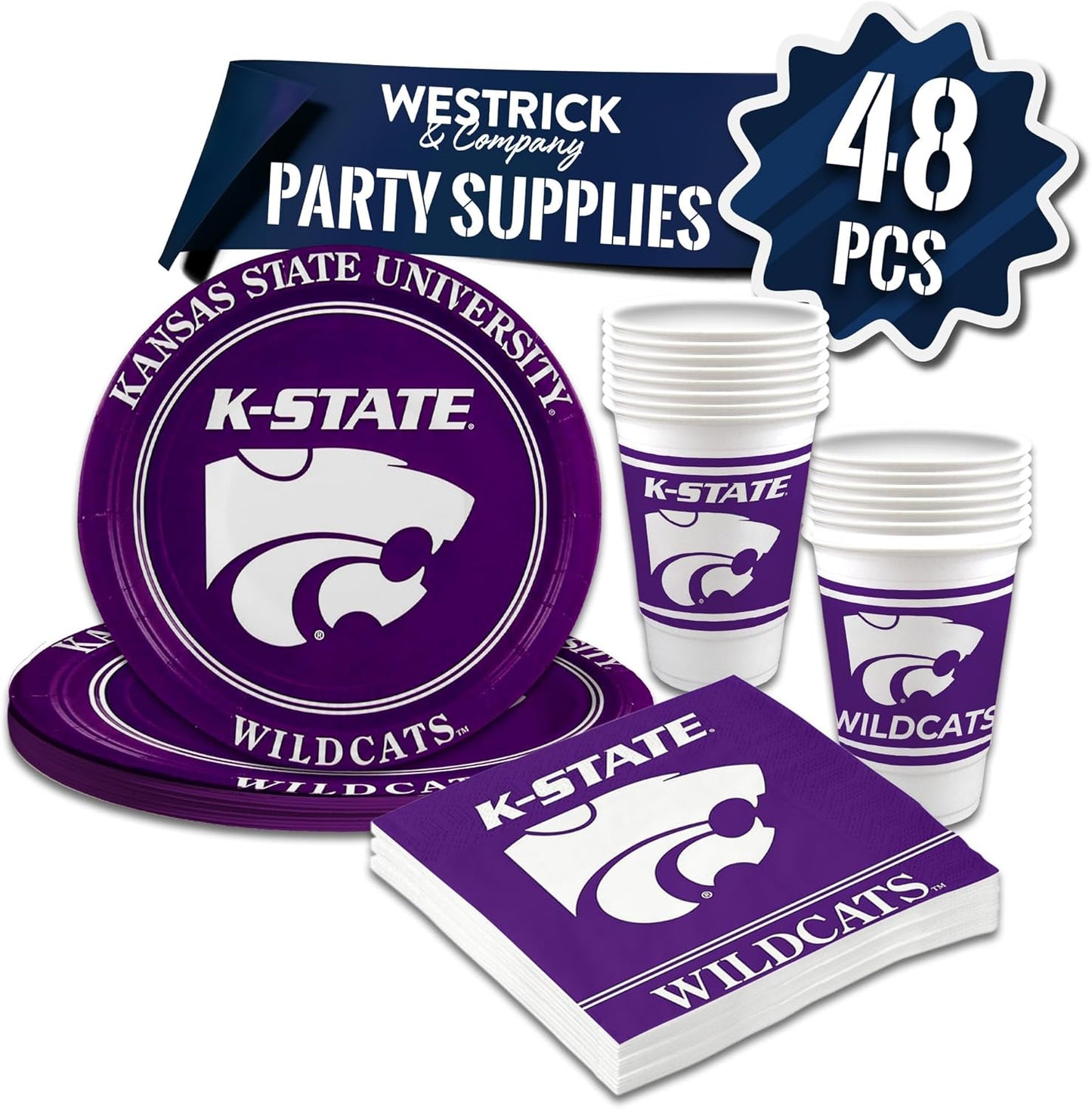 Kansas State Wildcats Party Supplies for Ultimate Game Day Fun