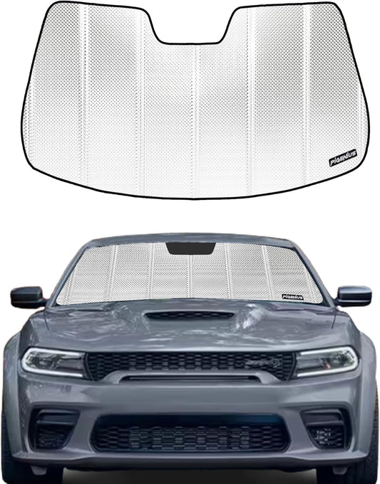 Windshield Sun Shade for Dodge Charger 2011-2023 Custom Fit