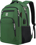 Laptop Backpack Business Travel Anti Theft Slim Durable - Fits 15.6in