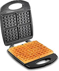 Belgian Waffle Maker Mini 4-Pack - Compact 4-Waffle Iron