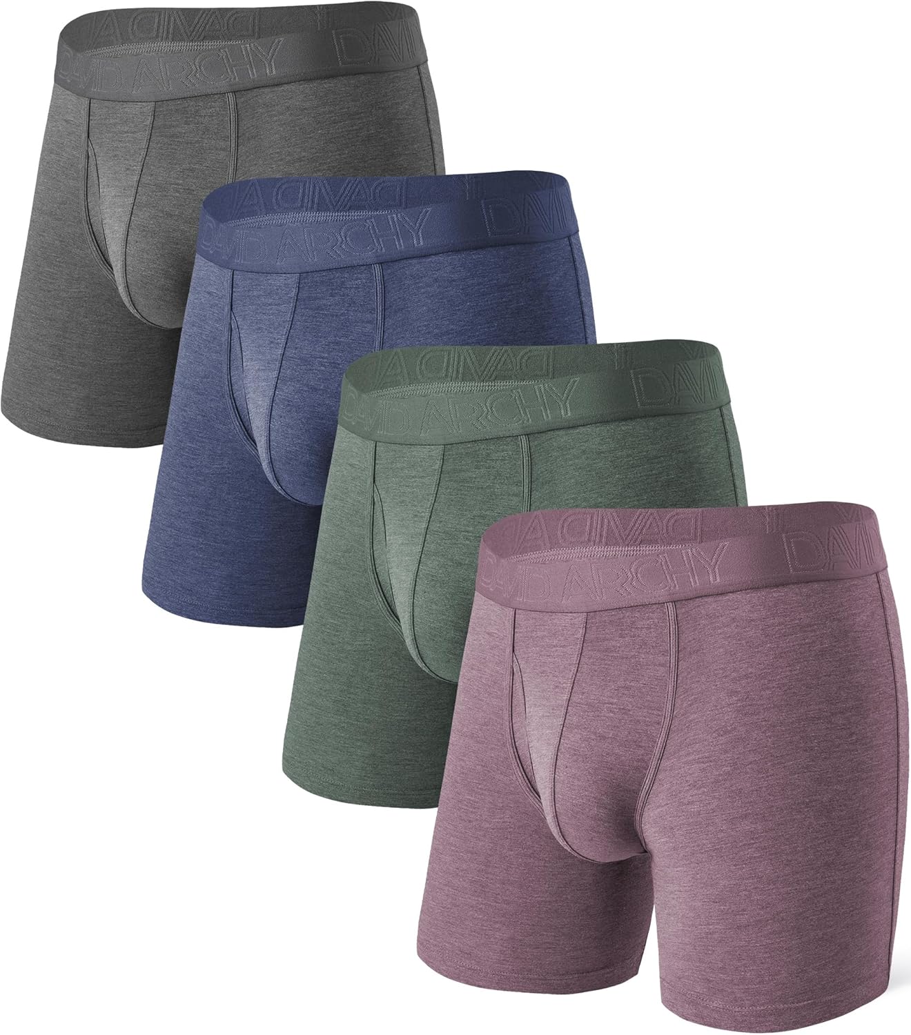 DAVID ARCHY Mens Underwear Boxer Briefs for Ultimate Comfort