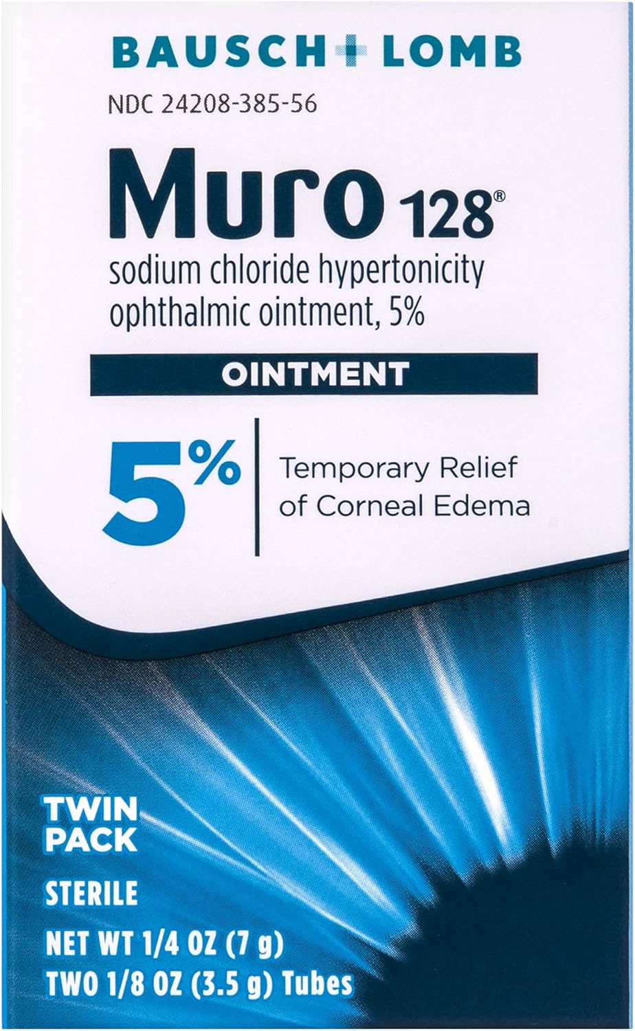 Muro 128 5% Sodium Chloride Ophthalmic Ointment for Relief