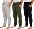 Men's Ultra Soft Cotton Pajama Pants 3 Pack - Comfortable Sleep are