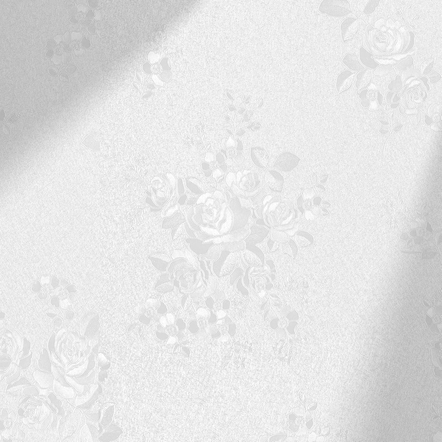 Erfoni White Embossed Peel and Stick Wallpaper for Home Decor
