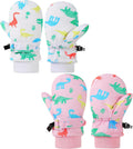 Baby Waterproof Mittens Threaded Waterproof Mitten Fleece Lined Glove