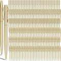 Fuutreo 200 Pack Wedding Gold Pens Bulk - Elegant Guest Book Pens