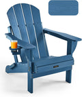 Adirondack Folding Chair Wood Texture - Weather Resistant Patio Seat