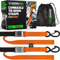 Rhino USA Motorcycle Tie Down Straps for Secure Transport