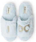 Dearfoams Bride and Bridesmaid I Do Crew Matching Bridal Slippers
