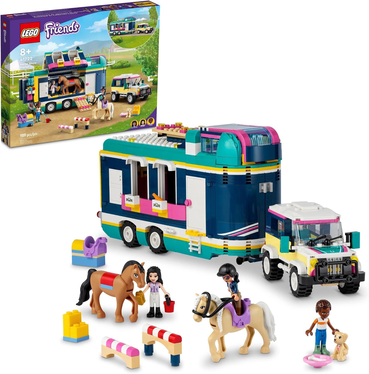 LEGO Friends Horse Show Trailer - Imaginative Horse Playset