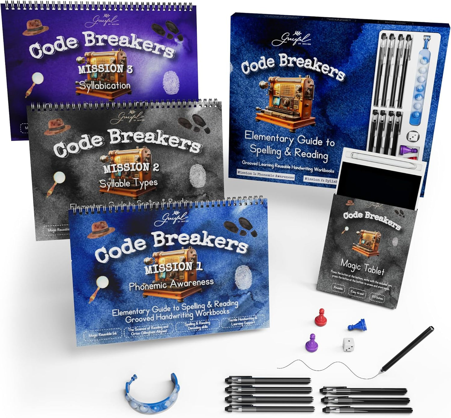 Spy-Themed Reading and Spelling Set for Engaging Learning