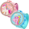 PinkSheep Kids Watches for Girls Unicorn Digital Slap Watch - Fun Gift