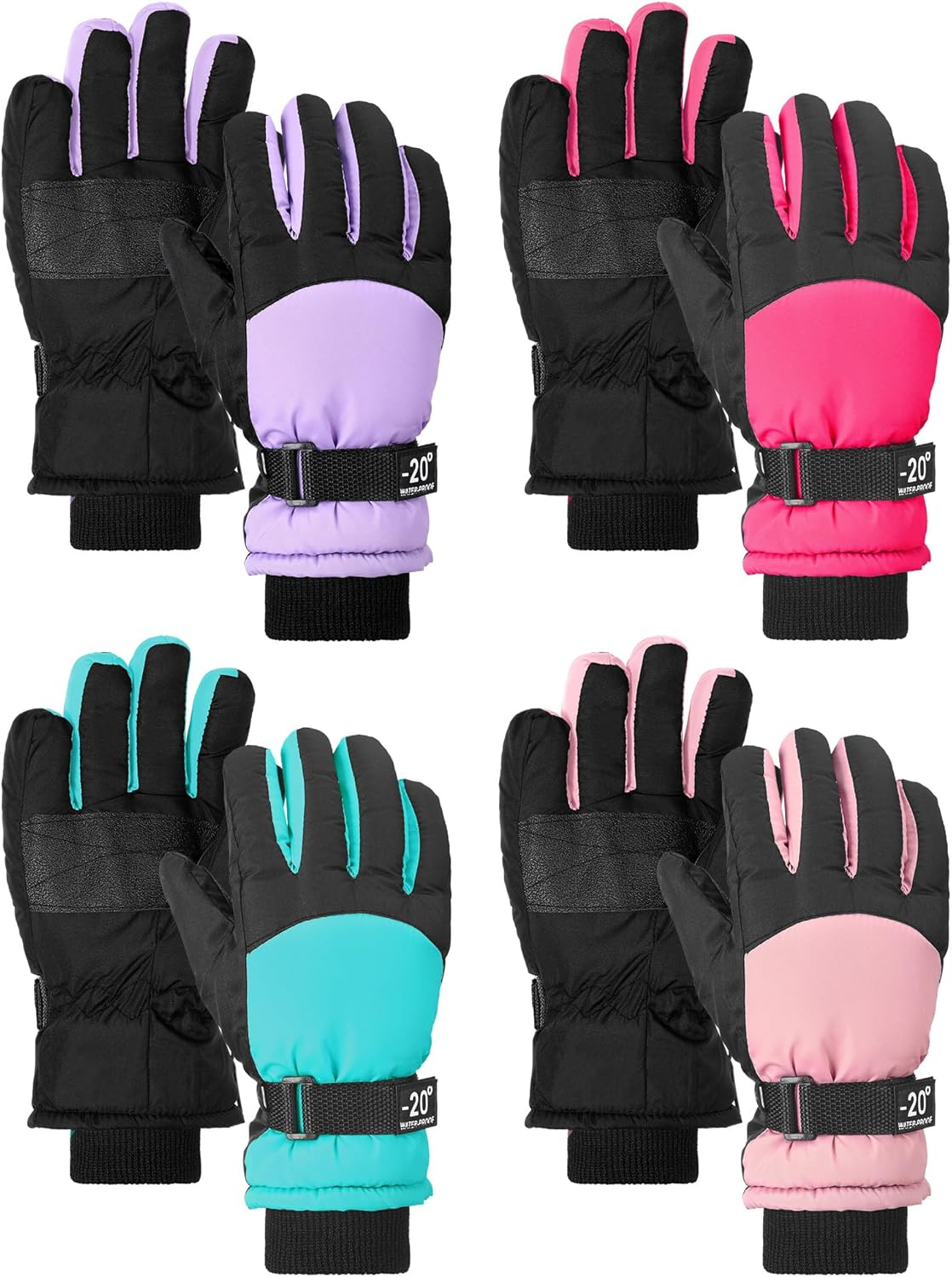 Snowproof Camo Kids Gloves for Winter Fun!